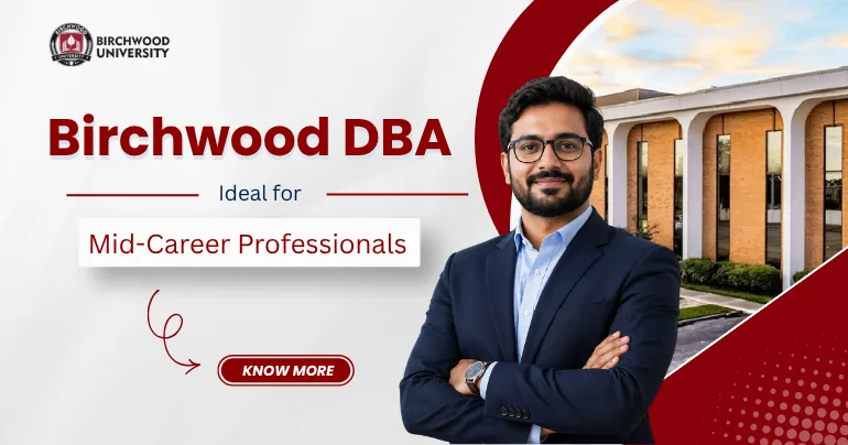 DBA for Mid-Career Professionals