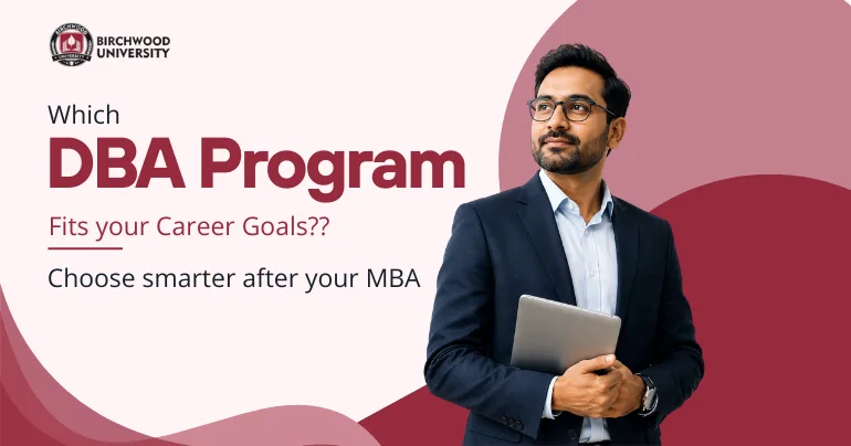 Right DBA Program After MBA