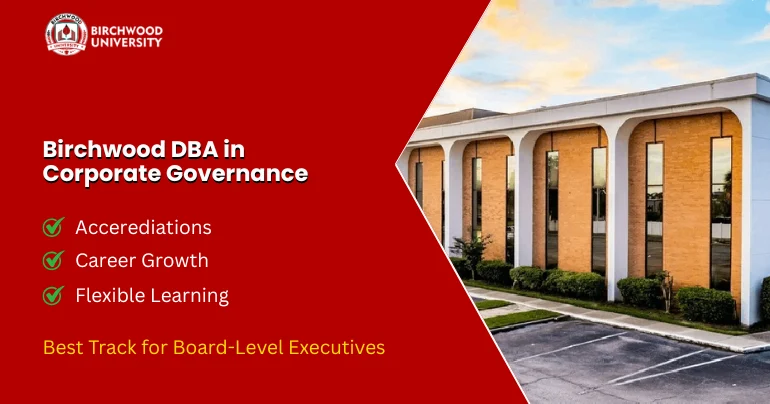 Birchwood DBA in Corporate Governance